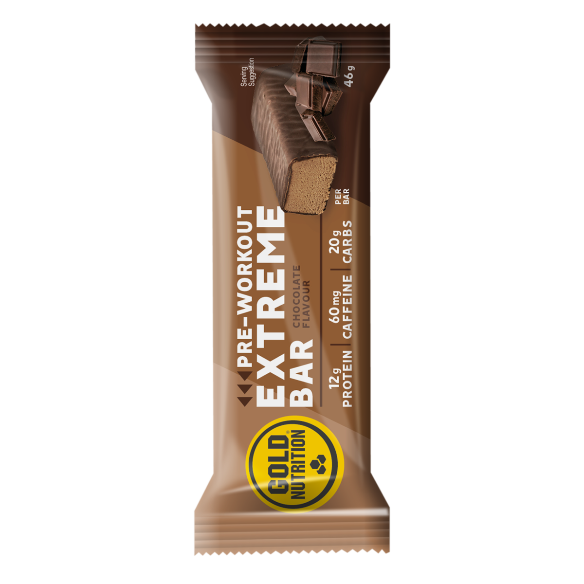 GoldNutrition | Pre-Workout Extreme Bar | 46 gram