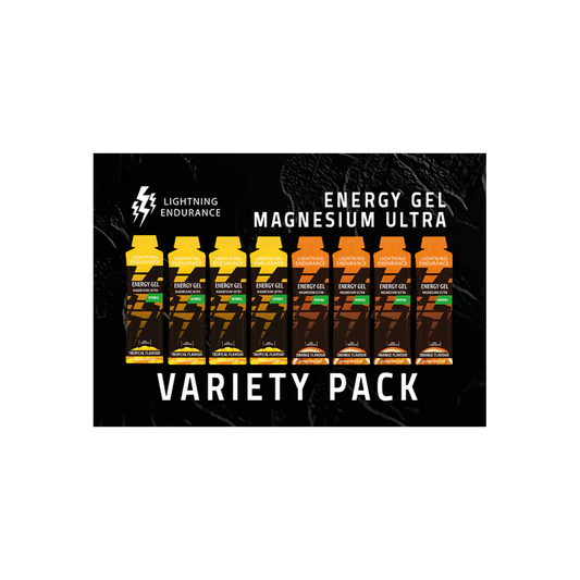 Lightning | Energy Gel Magnesium Ultra | Variety Pack | 12 x 60 ml