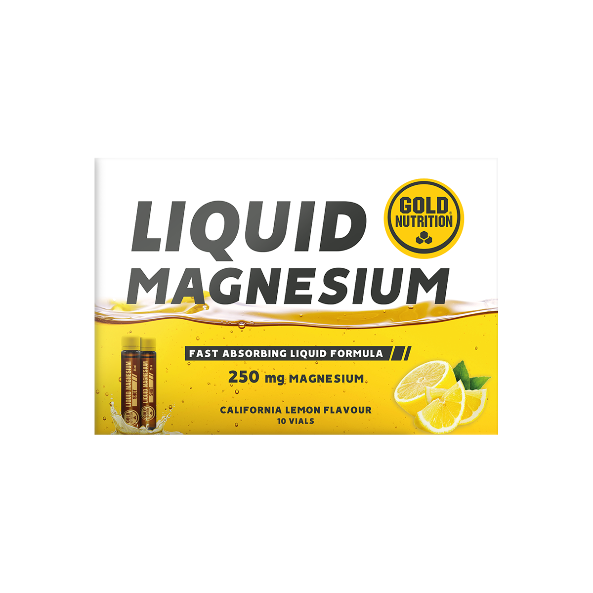 GoldNutrition | Liquid Magnesium | 10 Shots