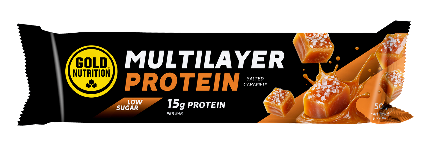 GoldNutrition | Multilayer Protein Bar | 10 x 60 g