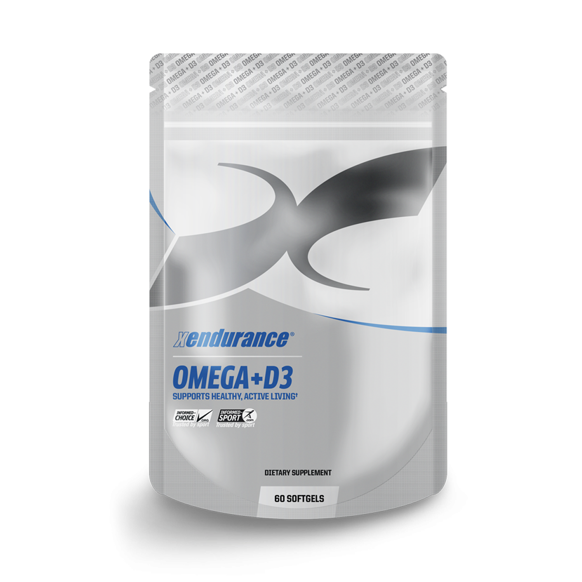 Xendurance | Omega + D3 | 60 Softgels