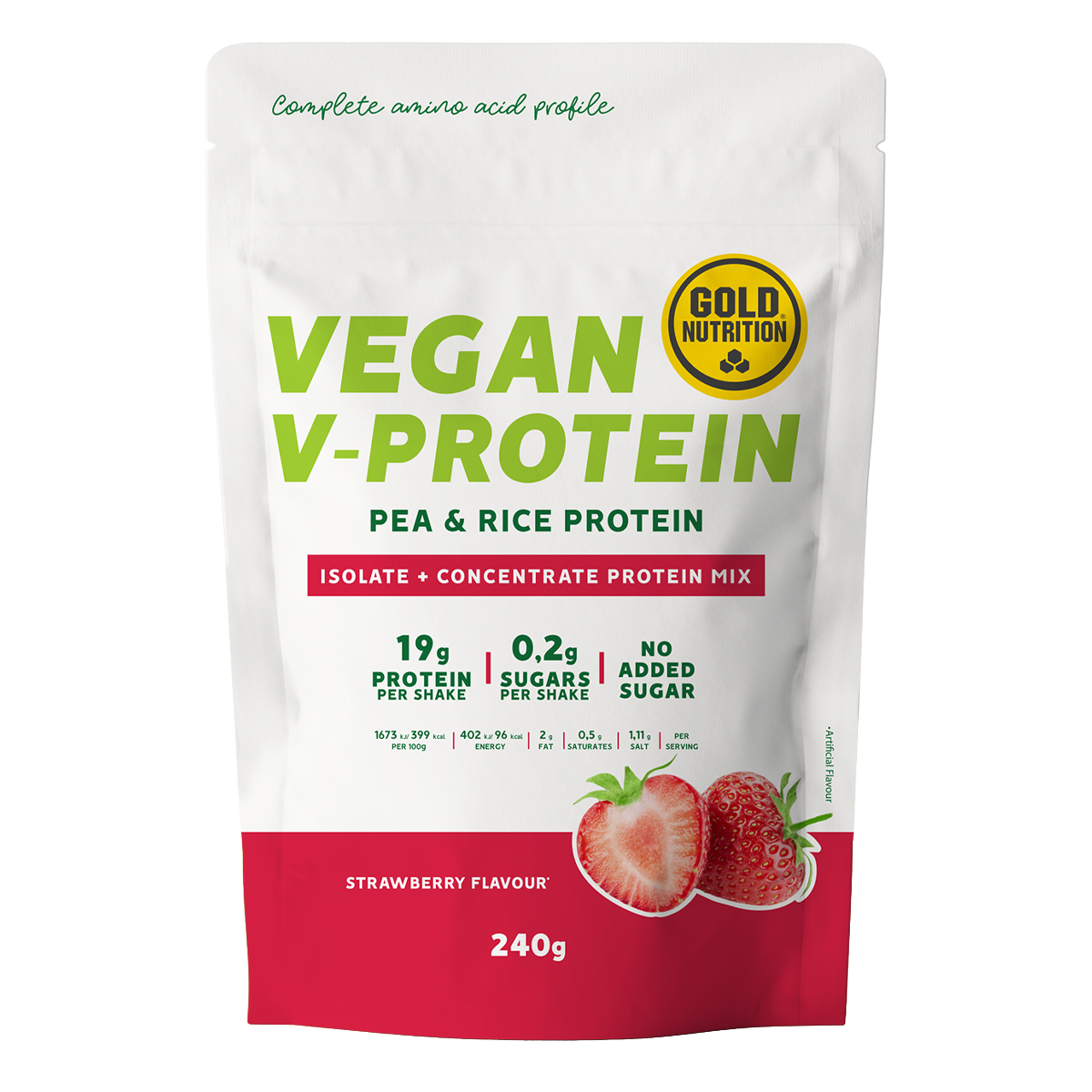 GoldNutrition | V-Protein | 240 Gramm