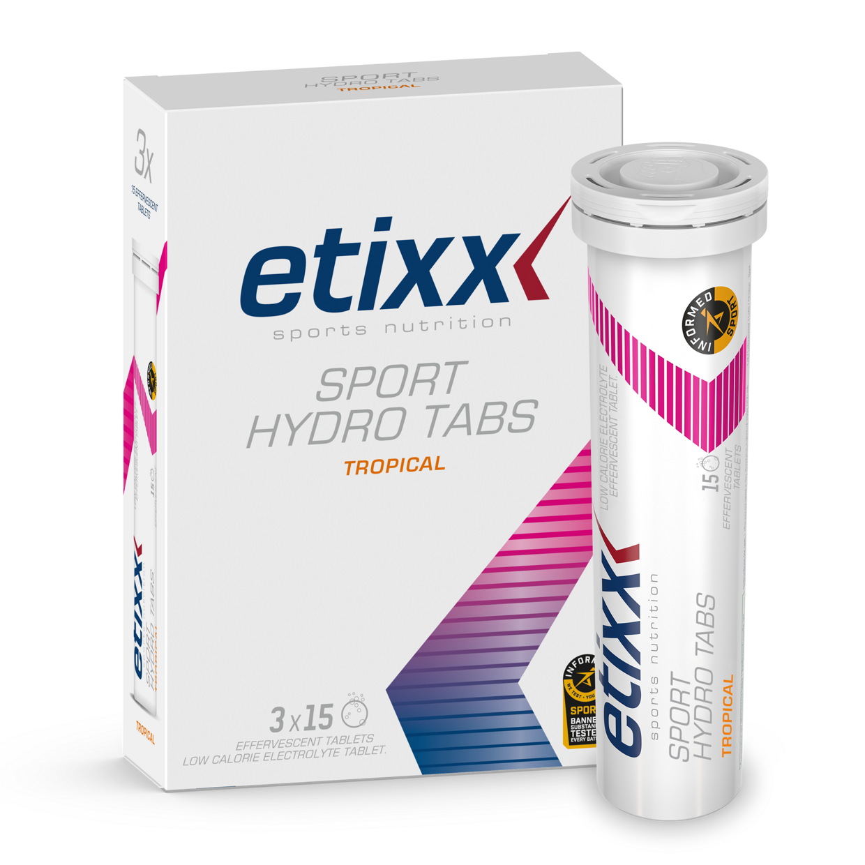 Etixx | Sport Hydro Tabs | 15 Tabs