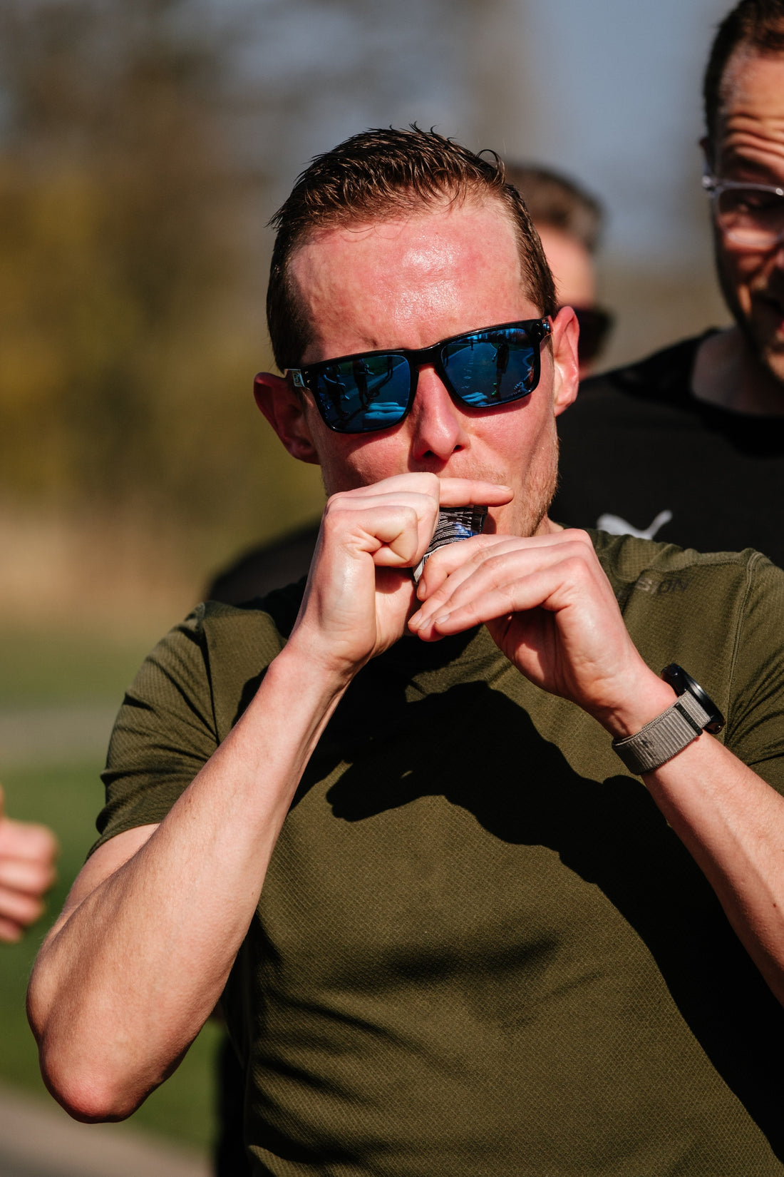 Wanneer neem je je gels tijdens een marathon?