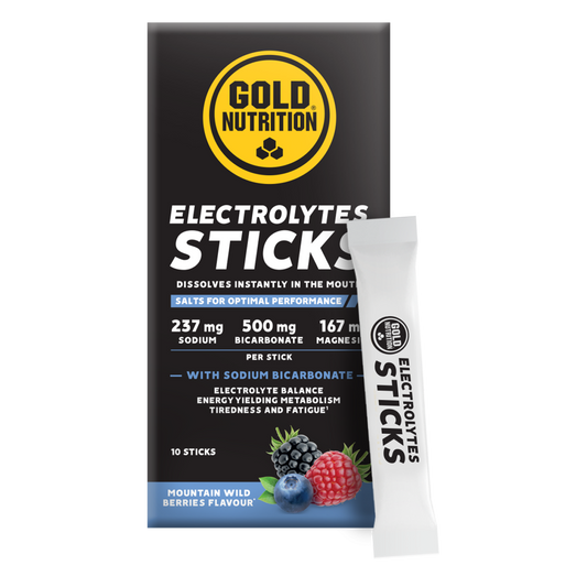 Nutrition d'Or | Bâtonnets d'électrolyte | 10 x 3 grammes 