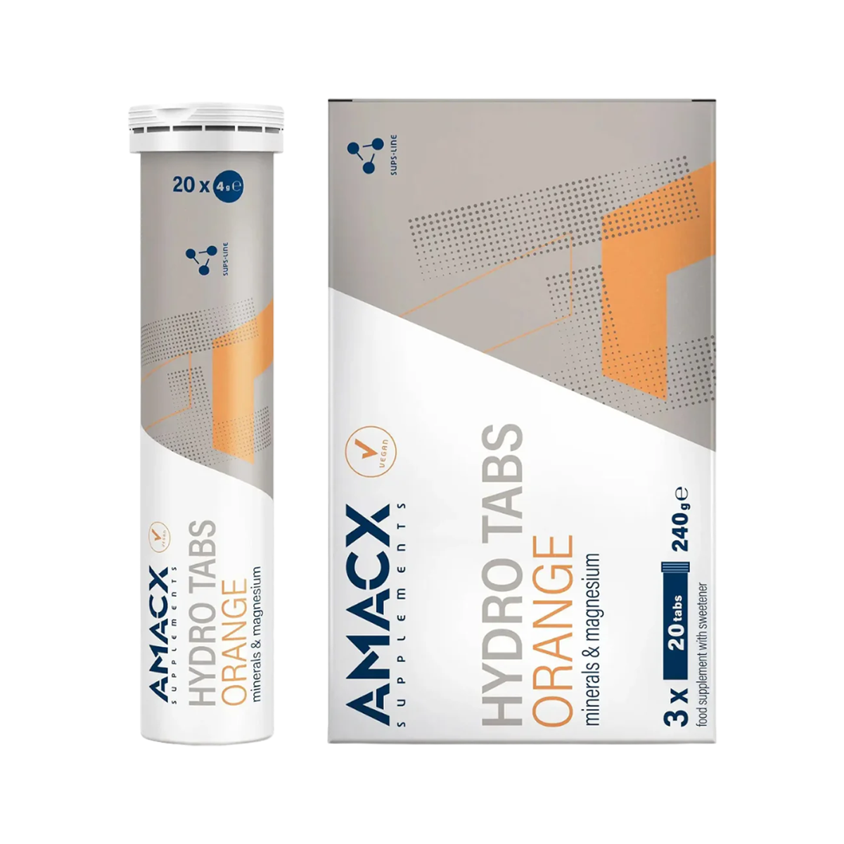 Amacx | Tablettes Hydro | 20 onglets 