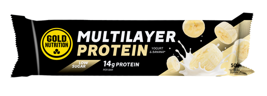 GoldNutrition | Multilayer Protein Bar | 10 x 60 g