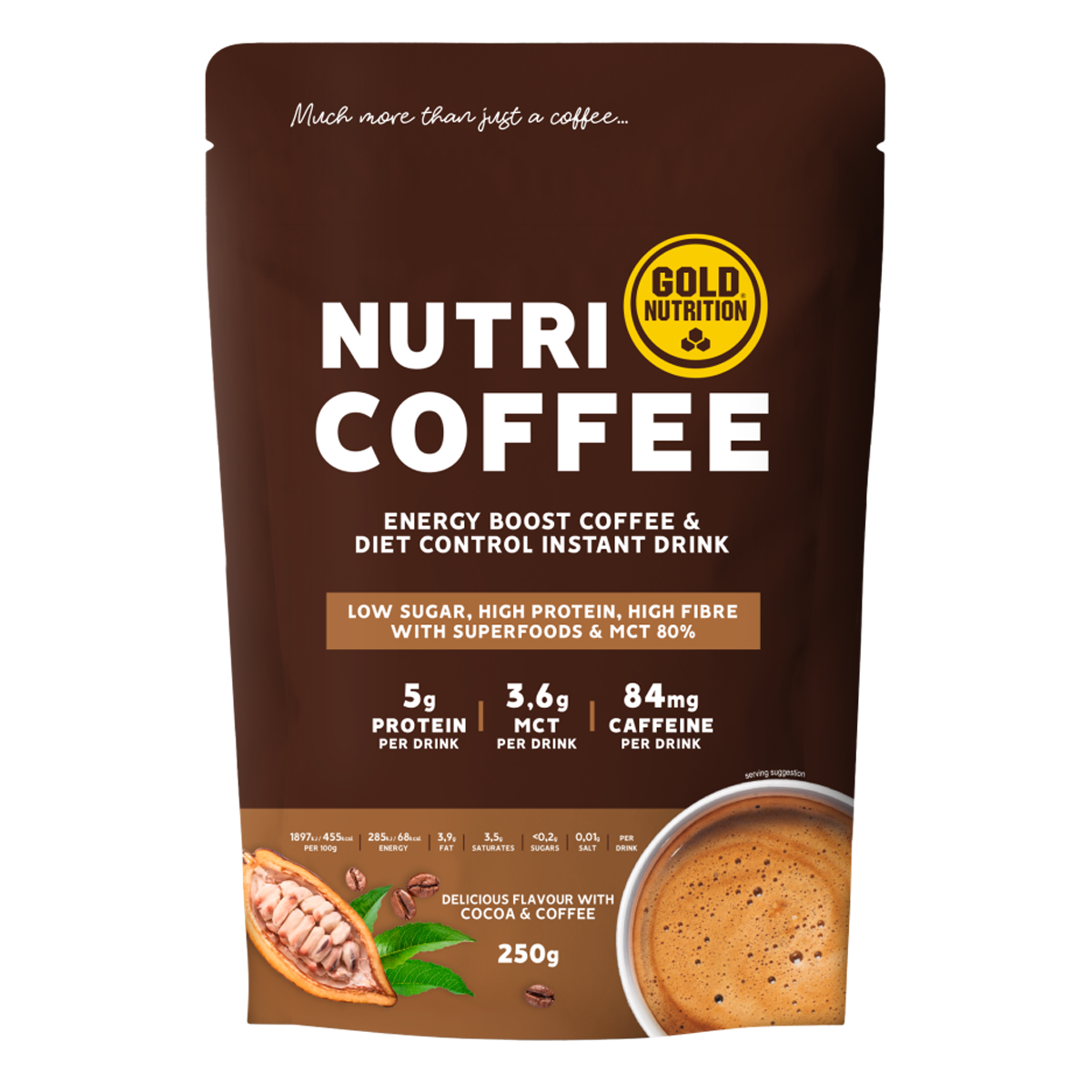 GoldNutrition | Nutri Coffee | 250 gram