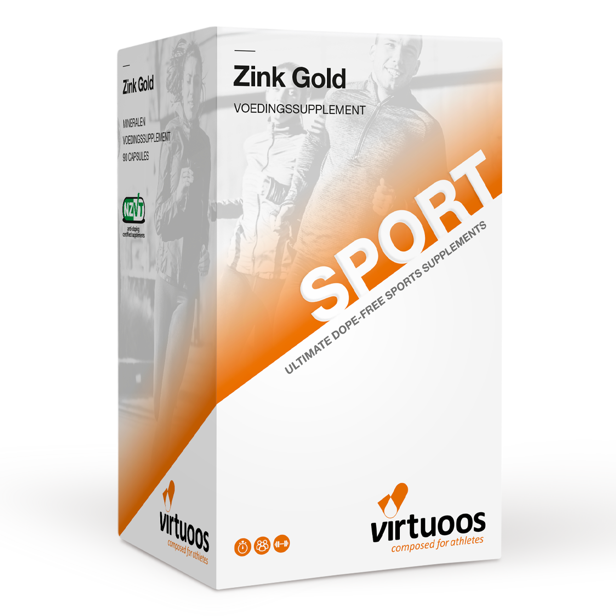 Virtuose | Zinc Or | 90 capsules