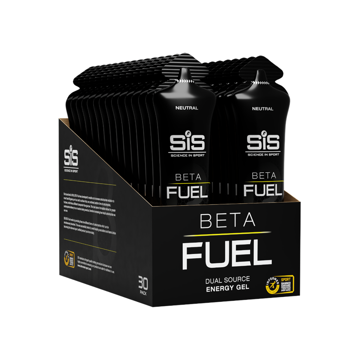 SiS | GEL carburant bêta | 60 ml 