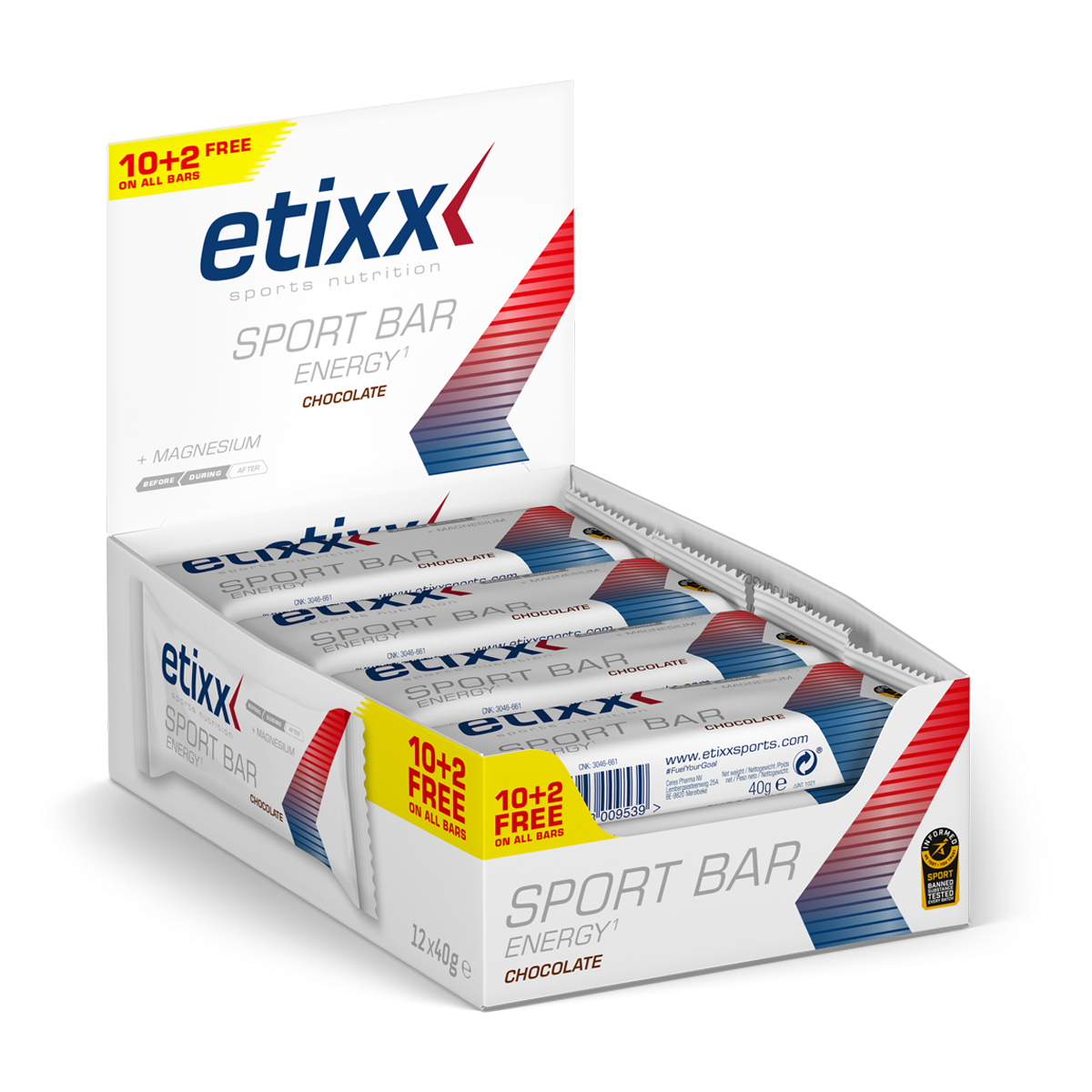 eTixx | Energy Sport Riegel | 40 Gramm 