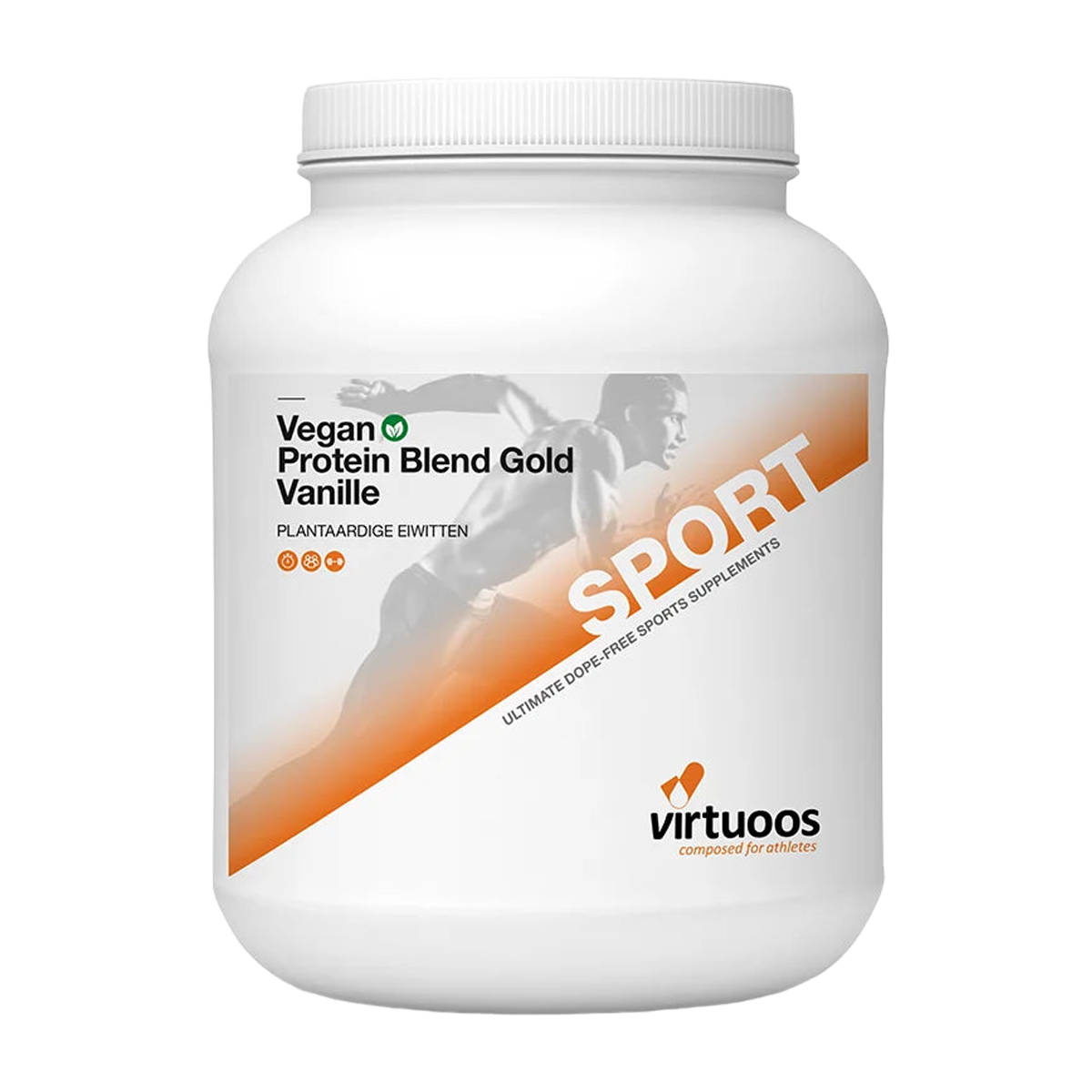 Virtuose | Mélange de protéines végétaliennes Gold | 750 grammes
